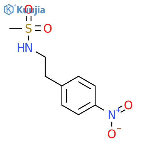 Methanesulfonamide,N-[2-(4-nitrophenyl)ethyl]- structure
