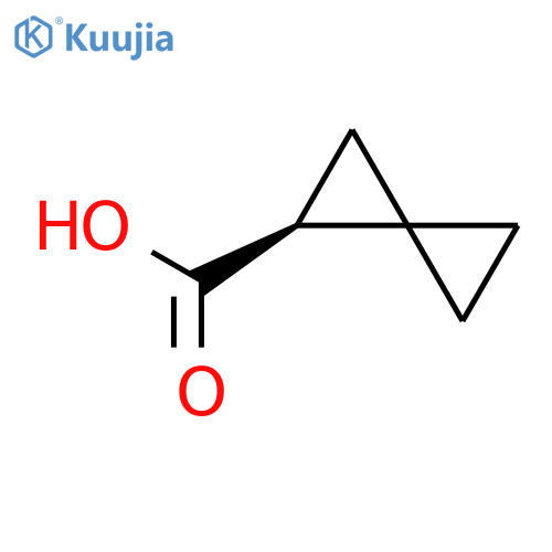 Spiro[2.2]pentanecarboxylic acid, (1S)- structure
