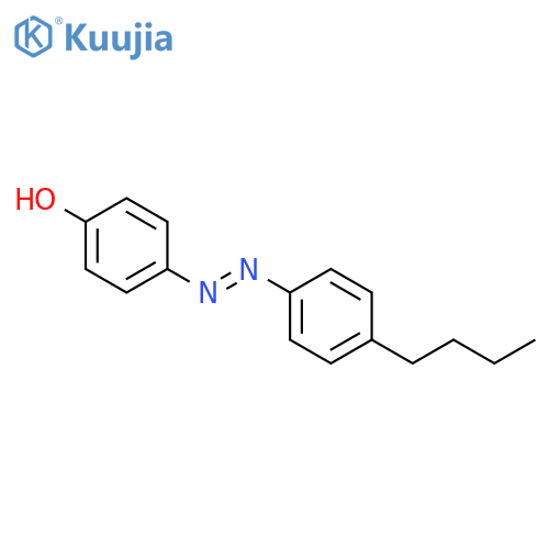 4-(4-Butylphenylazo)phenol structure