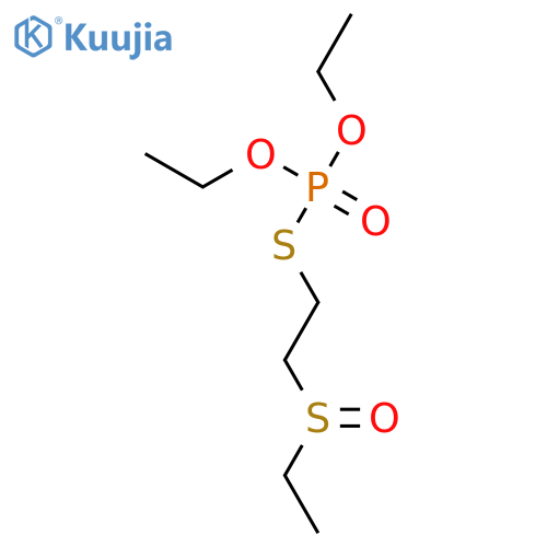 Demeton-S Sulfoxide structure