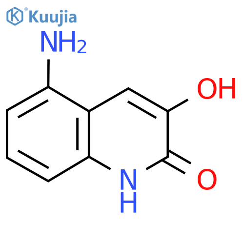 5-Amino-3-hydroxyquinolin-2(1H)-one structure