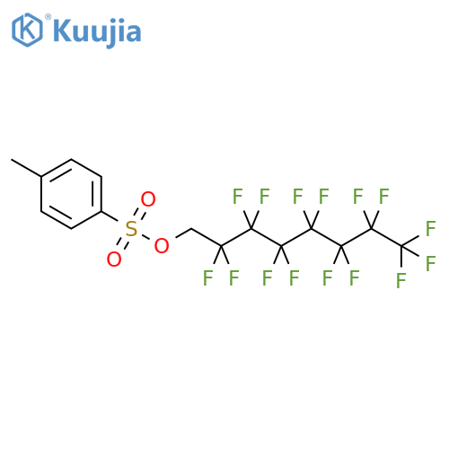 1-Octanol,2,2,3,3,4,4,5,5,6,6,7,7,8,8,8-pentadecafluoro-, 1-(4-methylbenzenesulfonate) structure
