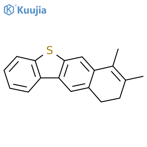 Benzo[b]naphtho[2,3-d]thiophene, 9,10-dihydro-7,8-dimethyl- structure
