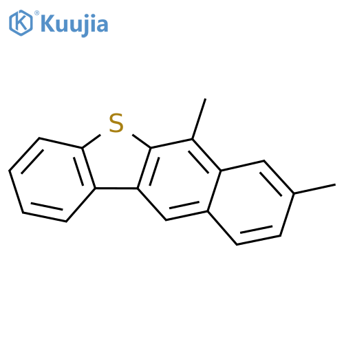 Benzo[b]naphtho[2,3-d]thiophene, 6,8-dimethyl- structure