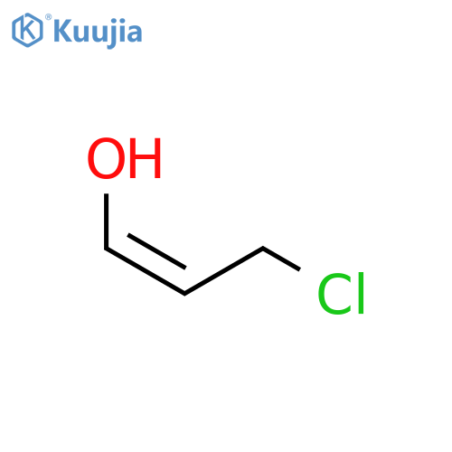 (Z)-3-Chloro-1-propene-1-ol structure