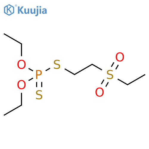 Disulfoton Sulfone structure