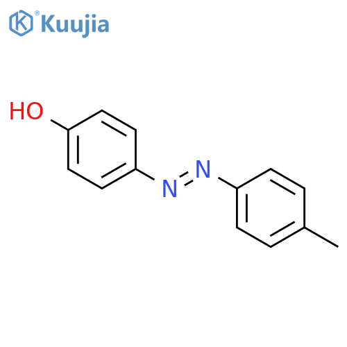 4-Hydroxy-4'-methylazobenzene structure