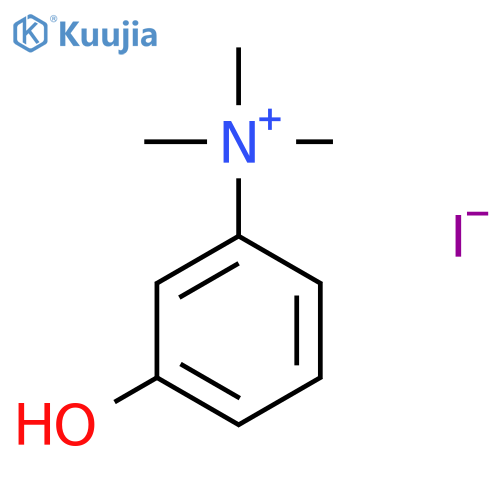 3-Hydroxyphenyltrimethylammonium Iodide structure