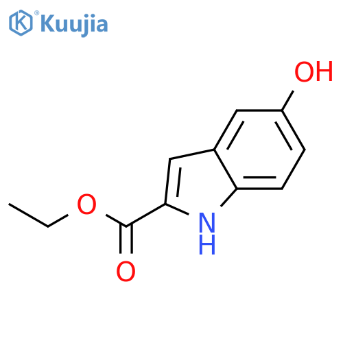 Ethyl 5-Hydroxyindole-2-carboxylate structure