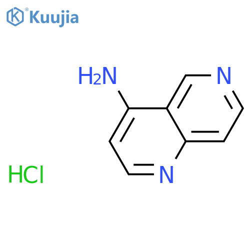 1,6-naphthyridin-4-amine hydrochloride structure