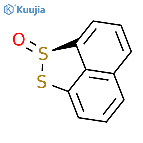 Naphtho[1,8-cd]-1,2-dithiole, 1-oxide, (1R)- structure