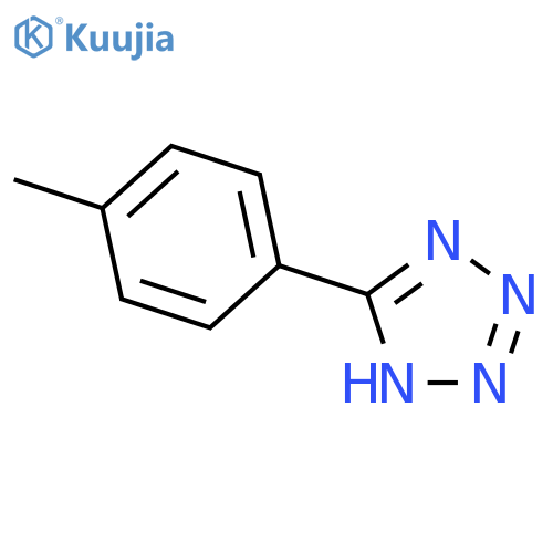 5-(4-Methylphenyl)-1H-tetrazole structure