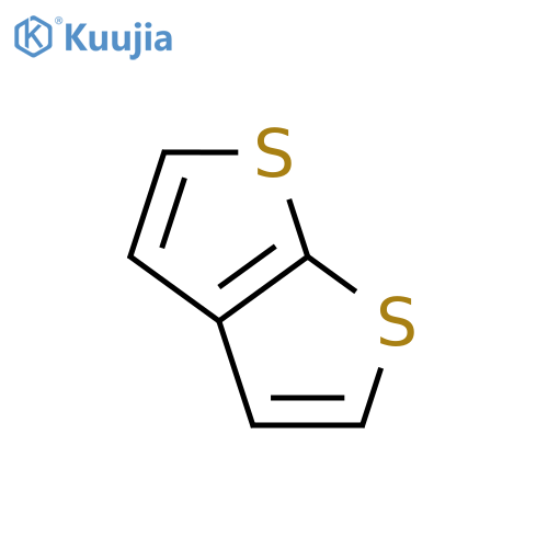 Thieno2,3-bthiophene structure
