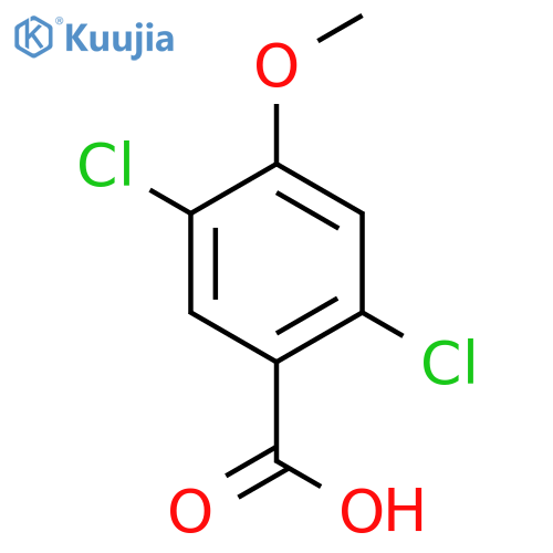 2,5-Dichloro-4-methoxybenzoic Acid structure