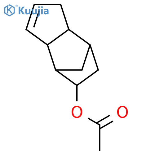 4,7-Methano-1H-inden-5-ol,3a,4,5,6,7,7a-hexahydro-, 5-acetate structure
