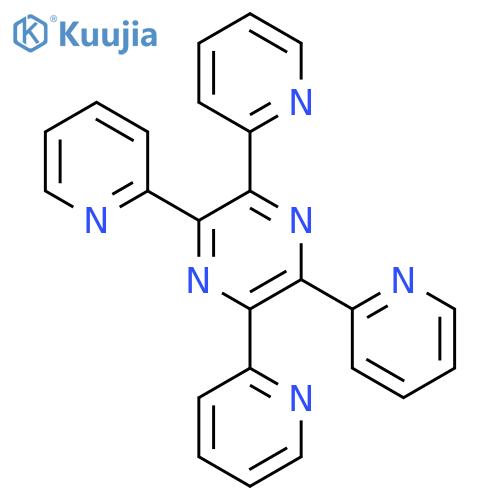 Pyrazine,2,3,5,6-tetra-2-pyridinyl- structure