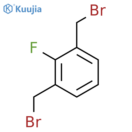 Benzene,1,3-bis(bromomethyl)-2-fluoro- structure