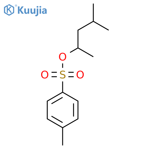 4-Methylpentan-2-yl 4-methylbenzene-1-sulfonate structure