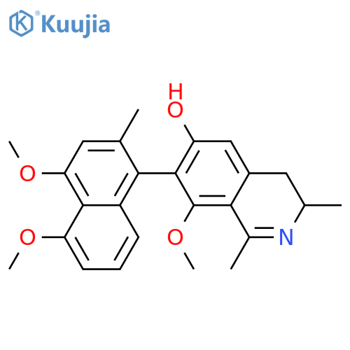 Ancistrocladisine; O6-De-Me structure
