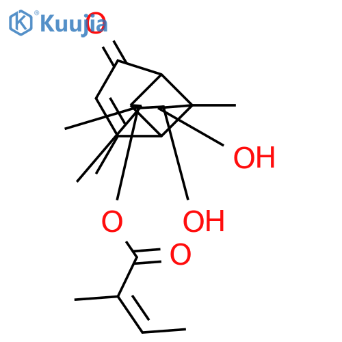 8,9,10-Trihydroxy-3-longipinen-5-one; (8α,9α,10β)-form, 10-Angeloyl structure