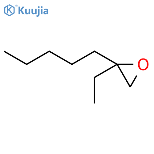 Oxirane, 2-ethyl-2-pentyl-, (2S)- structure