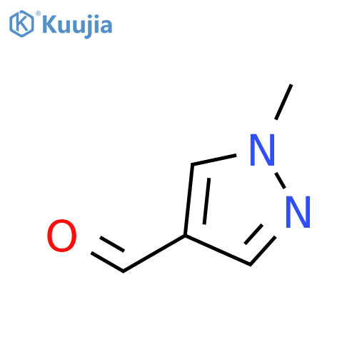 1-Methyl-1H-pyrazole-4-carbaldehyde structure
