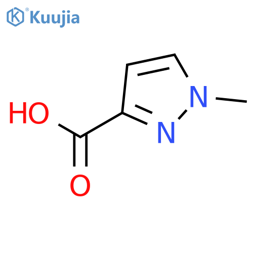 1-Methyl-1H-pyrazole-3-carboxylic acid structure