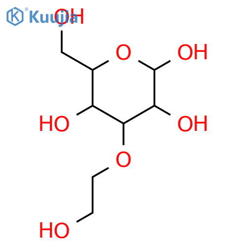 3-O-Hydroxyethyl-D-glucose structure