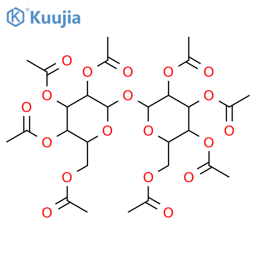 Trehalose octaacetate structure