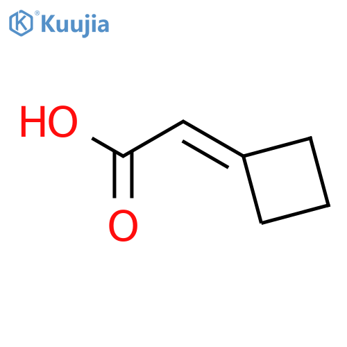 2-Cyclobutylideneacetic acid structure