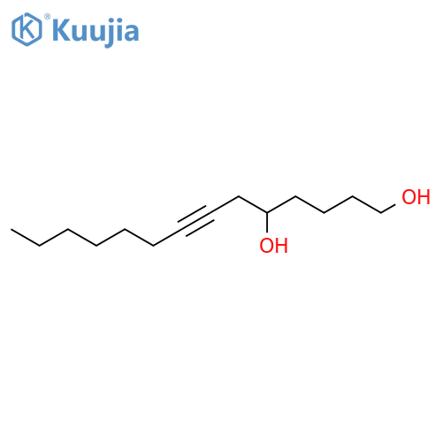 7-Tetradecyne-1,5-diol structure