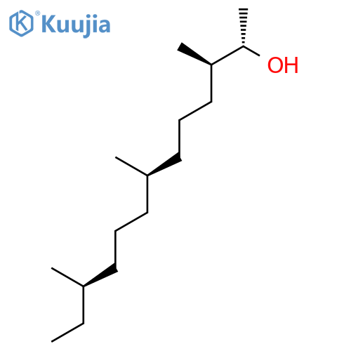 2-Tridecanol, 3,7,11-trimethyl-, (2S,3R,7R,11R)- structure