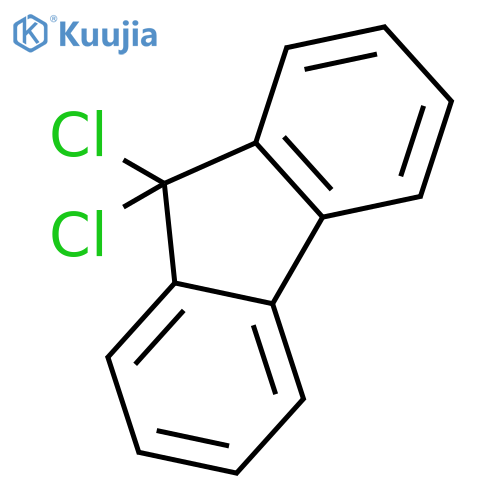 9,9-Dichloro-9H-fluorene structure
