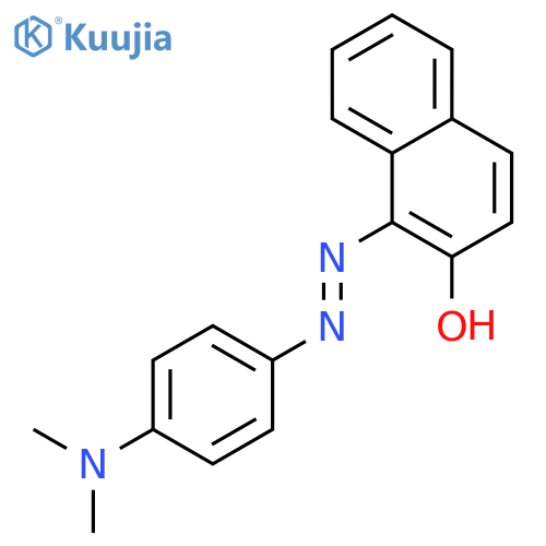 2-Naphthalenol, 1-[[4-(dimethylamino)phenyl]azo]- structure