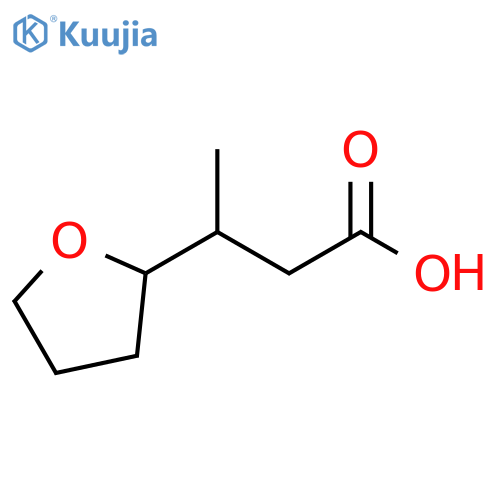 3-(oxolan-2-yl)butanoic acid structure