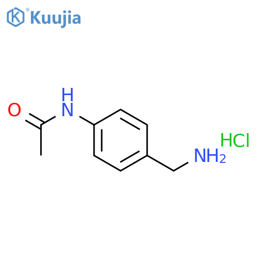 N-(4-(Aminomethyl)phenyl)acetamide hydrochloride structure