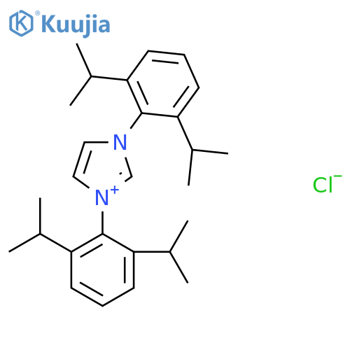 1,3-Bis(2,6-diisopropylphenyl)imidazolium chloride structure