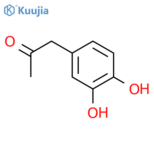 3’,4’-Dihydroxyphenylacetone structure