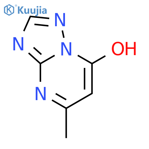 7-\u200bHydroxy-\u200b5-\u200bmethyl1,\u200b2,\u200b4\u200btriazolo1,\u200b5-\u200ba\u200bpyrimidine structure