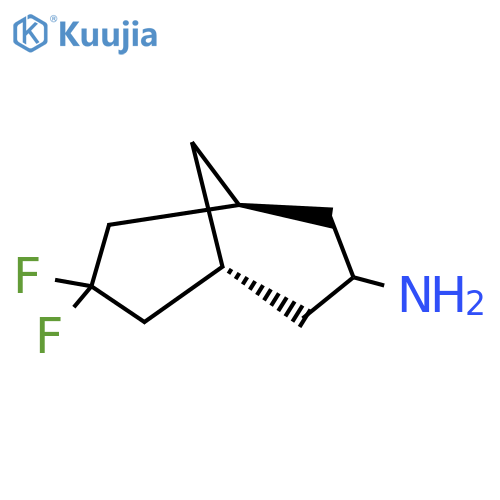 (1R,3s,5S)-7,7-difluorobicyclo3.3.1nonan-3-amine structure