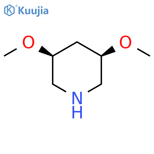 (3R,5S)-3,5-dimethoxypiperidine structure