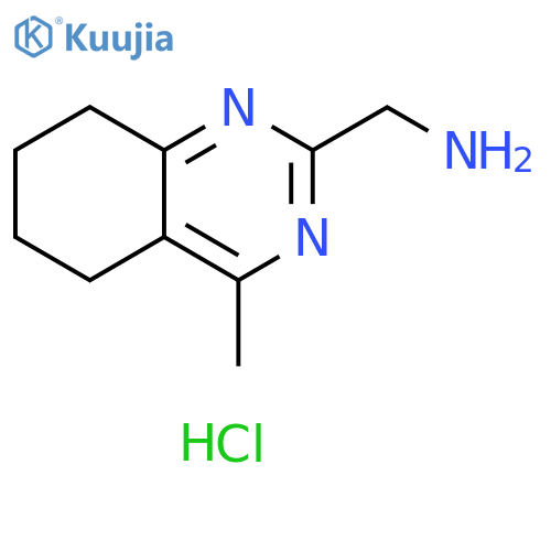 1-(4-methyl-5,6,7,8-tetrahydroquinazolin-2-yl)methanamine dihydrochloride structure