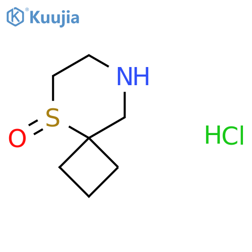 5lambda4-thia-8-azaspiro3.5nonan-5-one hydrochloride structure