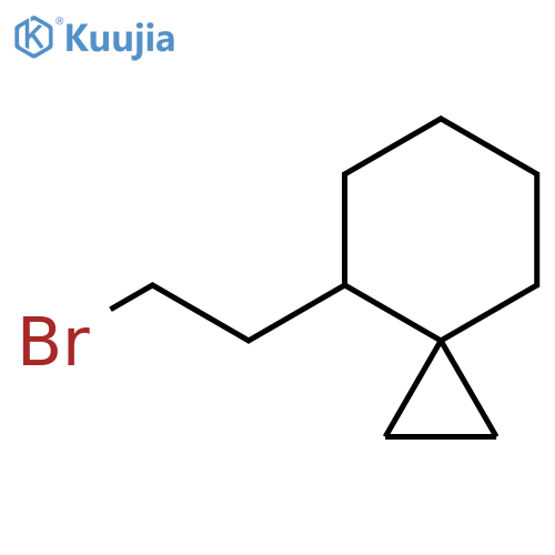 8-(2-Bromoethyl)spiro[2.5]octane structure