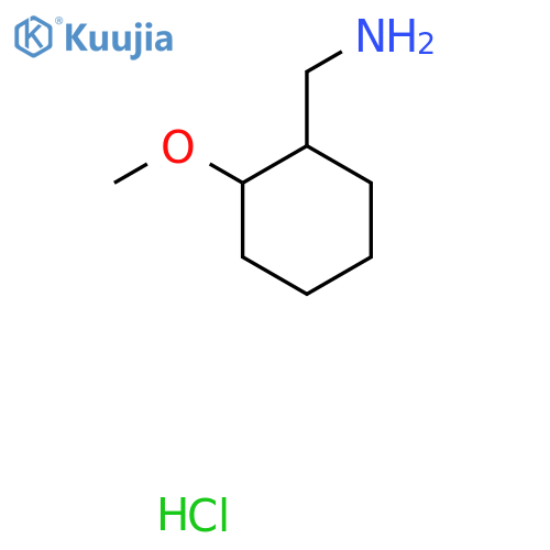 1-(2-Methoxycyclohexyl)methanamine hydrochloride structure