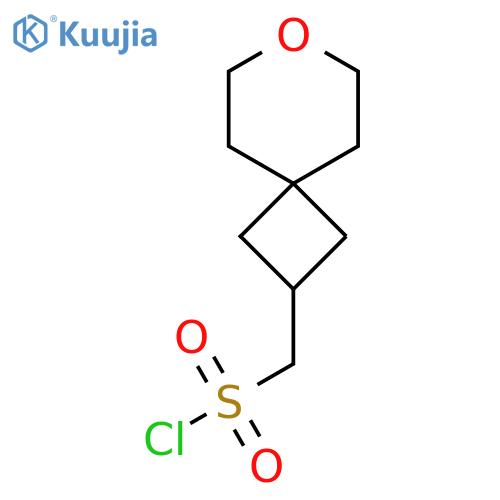 7-Oxaspiro[3.5]nonan-2-ylmethanesulfonyl chloride structure
