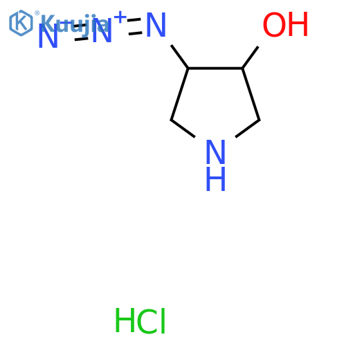 4-azidopyrrolidin-3-ol hydrochloride structure