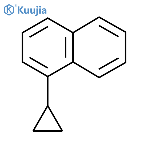 1-Cyclopropylnaphthalene structure