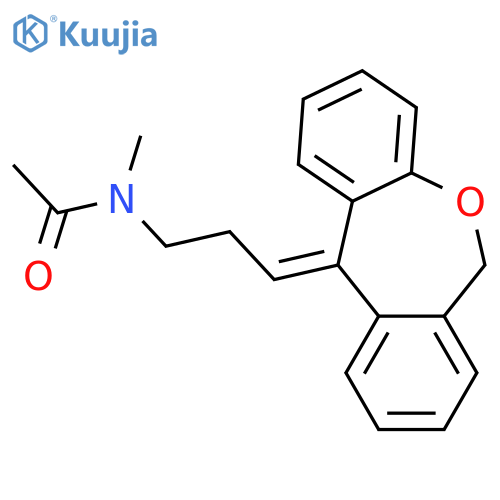 (E)-N-Acetyl-N-desmethyl Doxepin structure