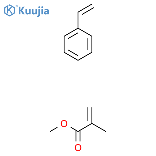 2-Propenoic acid, 2-methyl-, methyl ester, polymer with ethenylbenzene structure